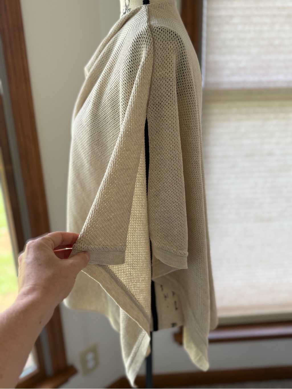 Cocoon Nursing Cover With Breathable Natural Knit Fabric — image 2 of 4